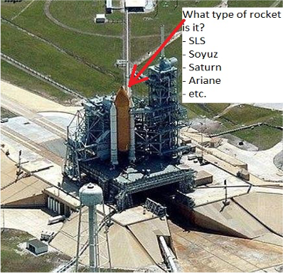 Rocket type classification output from AI model.