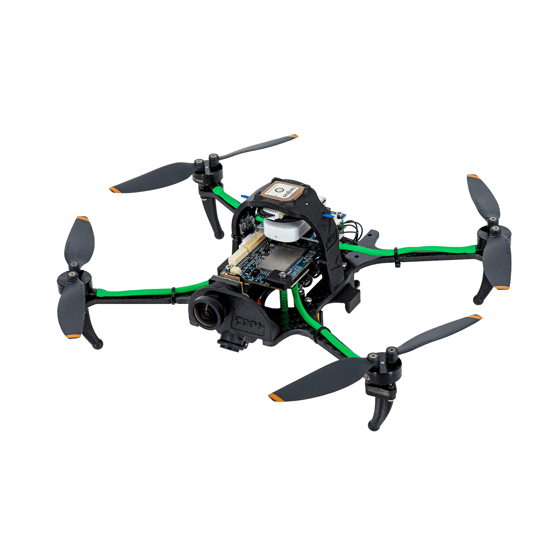 Effect of Quantization on Data-Driven Model Predictive Control of Quadcopters